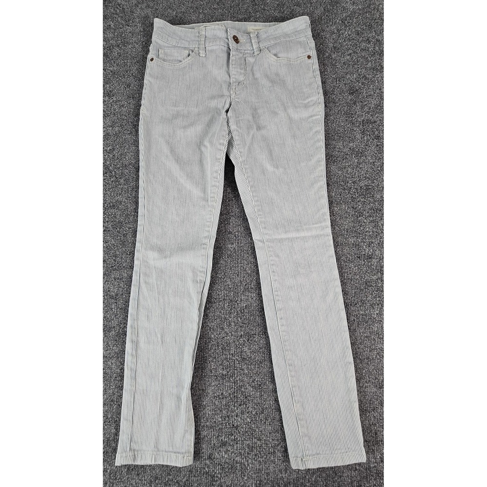 Pilcro‎ Anthropologie Jeans Womens 27 Mid-Rise Skinny Stretch Pants Stripe